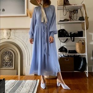 &other stories beautiful lilac dress